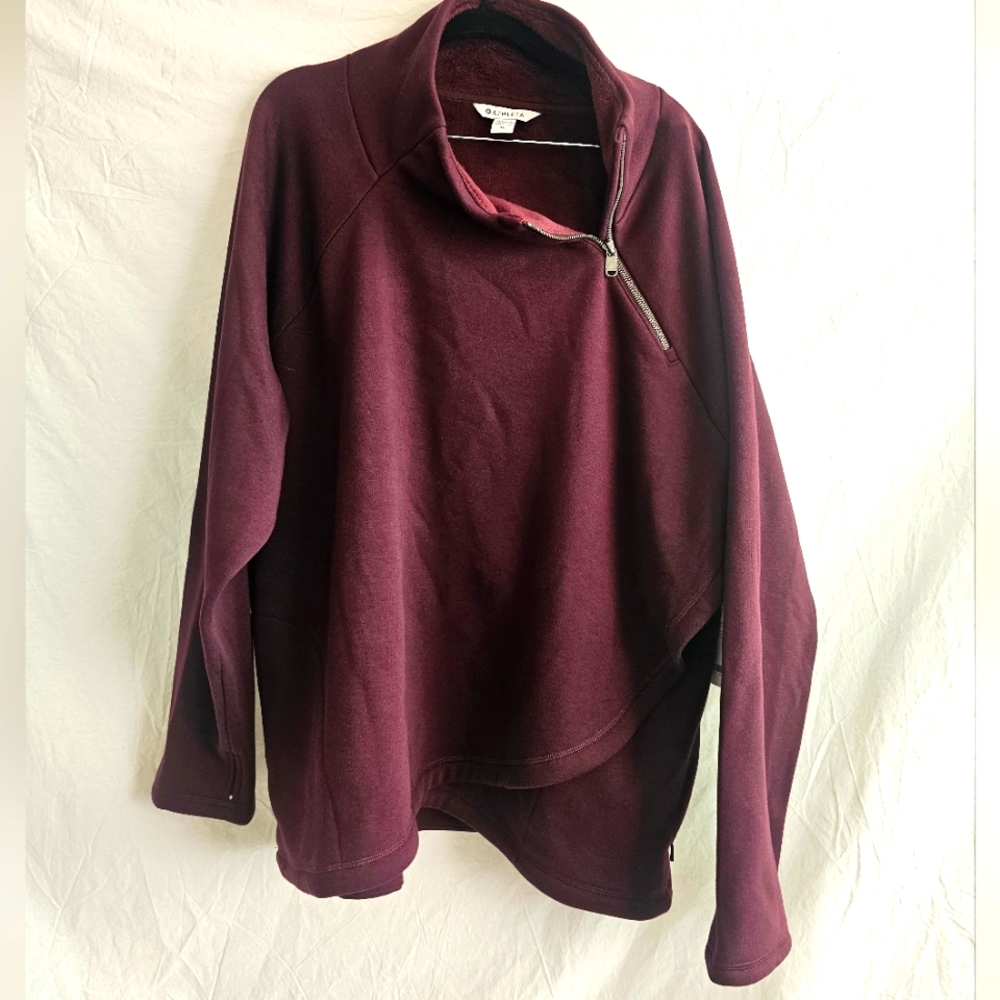 Athleta Cozy Karma Asym Pullover 3x